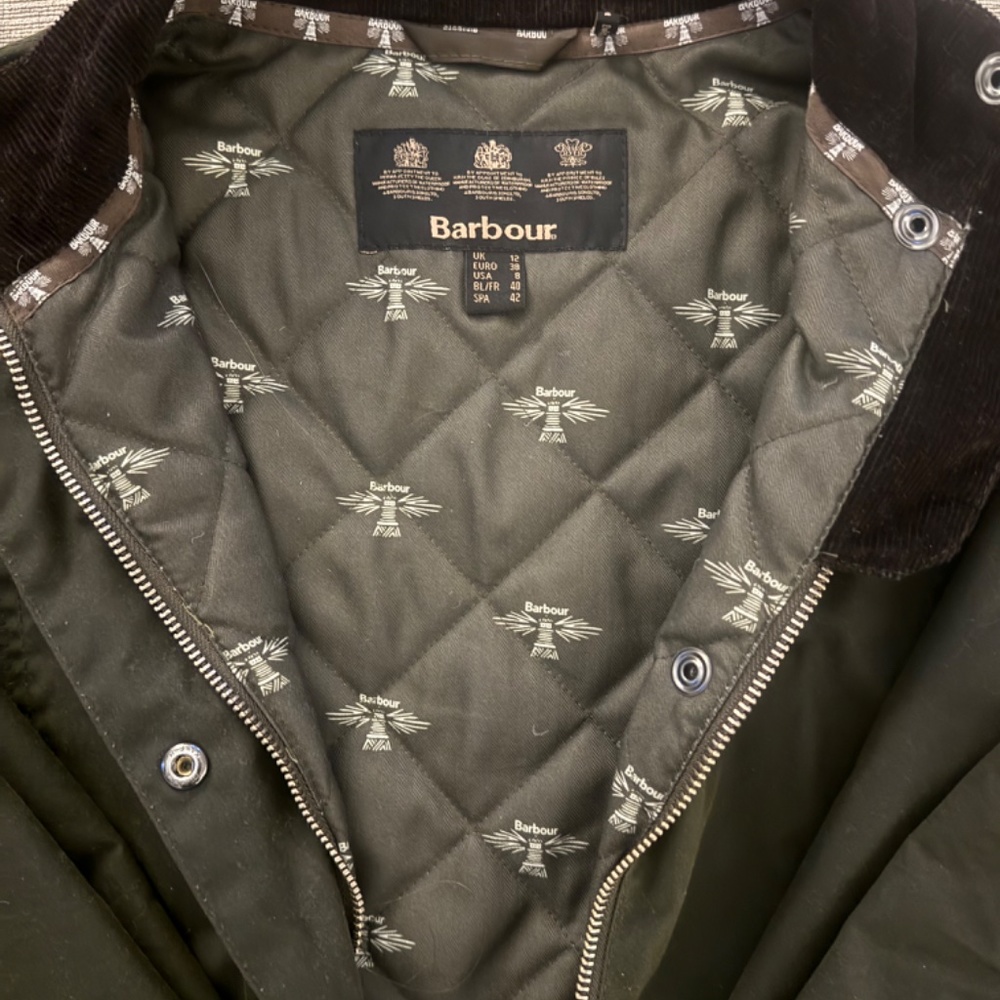 Barbour Sandsend Waxed Cotton Utility Jacket - Picture 4 of 6